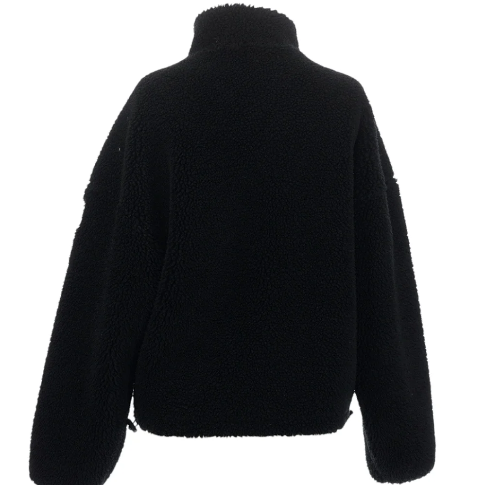 Alo Yoga Flurry Sherpa Coat Jacket in Black sz XS